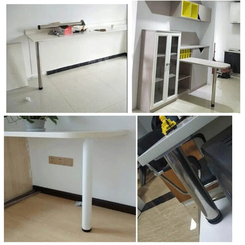 Beefy Adjustable Metal Furniture Legs Stainless Steel Table Legs And Cabinet Feet For Drawers Kitchen Sofas And Chairs