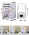 Portable Cordless Laundry Washer With 3000Mah Battery No Sweat Operation For Dorm Rooms And Campout Adventures Hospital Grade Deep Clean Clothes Machine In White setup with packaging and various color options.