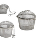 Heavy Duty 304 Stainless Steel Ultrasonic Cleaner Basket Set Slick Three Piece Jewelry And Small Parts Holder Kit with secure loop hooks
