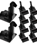 No Drill Childproof Cabinet Locks Pack Of 12 With Strong Adhesion And Easy Install For Drawers Cabinets And Doors Safe Furniture Locks For Kid Proofing