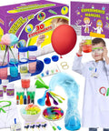 30 Plus Experiments Science Kit For Kids With Lab Coat Chemistry Set And STEM Toys Gift For Boys And Girls display