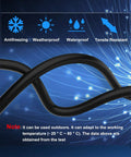 Beefy Cat8 Shielded Ethernet Cable 50 Ft Indoor Outdoor Direct Burial 26AWG SFTP Patch Cord weatherproof adaptability image