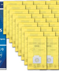 Replacement Multi Layer Micro Filtration Vacuum Bags For Kenmore Canister Type C Or Q And Panasonic Type C5 45 Pack Antibacterial shown