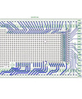 Mega 2560 R3 Prototype Screw Terminal Shield Board Kit With Pre-Soldered Headers For Easy Wire Connections And Prototyping On Arduino Mega 2560 No Soldering Needed, top view