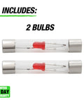 2 Piece Replacement Bulbs For Circuit Testers Works With 6V And 12V Systems Includes Heavy Duty Ground Clamp And Versatile Use In Other Testers