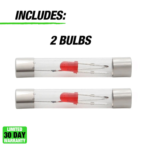 2 Piece Replacement Bulbs For Circuit Testers Works With 6V And 12V Systems Includes Heavy Duty Ground Clamp And Versatile Use In Other Testers