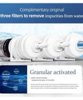 Straight Up Instant Hot Water Dispenser Tankless Electric Heater With Digital Display 2500W three filter system for water purification