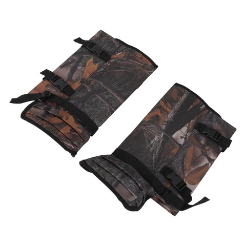 Trail Ready Lightweight Breathable Polyester Snake Gaiters for Hiking Camping and Mountaineering with Snake Proof Leg Guards Leaf Print
