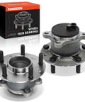 Two Pack Rear Wheel Bearing And Hub Assembly Replacement Kit For Mazda CX 3 2016 2021 5 Lug FWD Only visible with box