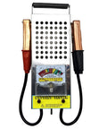 Battery Load Tester For 6V And 12V Vehicles With Voltmeter And Alligator Clips The Must Have Go To Tool For Cars Trucks RVs Boats Motorcycles And ATVs To Check Battery Health Starter Draw And Charging System Fast. Metal battery load tester with alligator clips and voltmeter.