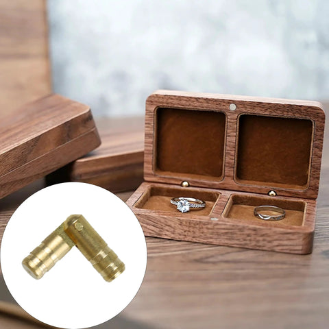 Hidden Brass Barrel Hinge Set 24 Pack 4x20mm Mini Concealed Hinges For Jewelry Boxes Music Boxes Cabinets And Small Woodworking Projects Stealthy Hardware With A Clean Seamless Look For Any DIY Build