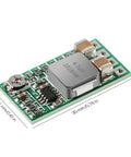 Close-up of one module from Ten Piece Dope DC-DC Buck Regulator Module Set 4.5-24V Input To 5V Output Adjustable 0.8-17V for projects.