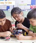 Children using 10 In 1 RC Repair Tools Kit With 1.5 2.0 2.5 3.0 4.0 5.5mm Hex Bits Phillips And Slotted Drivers Nut Socket Wrenches