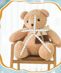 Stuffed bear on chair with 144 Piece Doll Armature Set With 4Y And 4X Chest Connectors Flexible Plastic Ball Joints, 16mm size