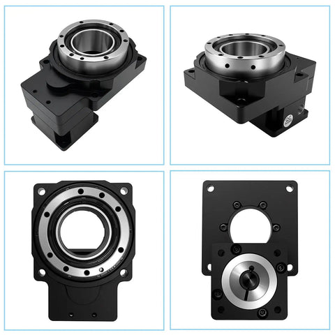 Hollow Rotating Platform With 5 To 1 Planetary Gearbox for High Precision Rotary Table Actuator 360 Degree Electric Rotation