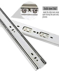 12 Inch Drawer Slides Set 6 Pairs Pro Grade Soft Close Heavy Duty Full Extension Ball Bearing Side Mount Rails Glides 100 Lb Capacity
