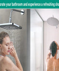 Beefy Heavy Duty Shower Head Swivel Ball Adapter With Solid Brass Construction, Chrome Polished Finish, Adjustable Shower Arm Connector, 360 Degree Rotation, 40 Degree Per Side Tilt, Universal Shower Arm Extension For Flexible Modern Bathrooms, chrome shower arm with square head