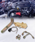 PV4 disc brake proportioning valve kit with brass valve, mounting bracket and fittings for 1964–1974 Monte Carlo/Nova/El Camino