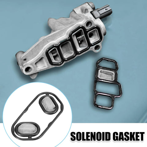 Spool Valve Solenoid Gasket Replacement For Honda Civic 2001 2002 2003 2004 2005 Direct Fit OE 28220 PLX 003 Stops Oil Leaks