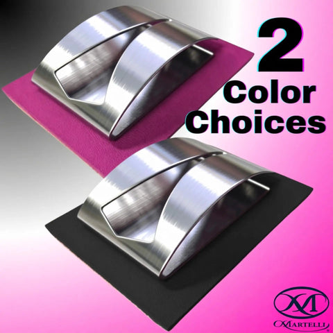 Pink Zipper Pull Installer Tool For Easy Zipper Pull Replacement In Sewing And Quilting Projects shown in two color options