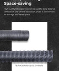 Upgraded Fume Extraction Kit For Ender Plus 3D Printer Enclosure with telescopic exhaust hose up to 2 meters