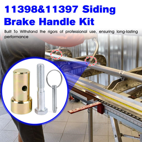 Pro Siding Brake Handle Replacement Kit With 11398 Hemming Plug And 11397 Pull Pins for PRO 14 PRO 19 PRO 50 Maximum MX Windy