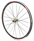 700C Road Bike Wheelset With 30mm Deep Rim For Street Speed, Sealed Bearings Front And Rear, Side View