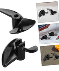 Power-Packed 2-Pack CNC Machined RC Boat Propellers For Forward And Reverse Motion Semisubmerged Design High-Performance Electric Boat Props 32mm Diameter Durable Materials, showing black semisubmerged 32mm propellers for RC boats in detail and in use.
