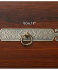 Antique Bronze Brass Door Pulls For Cabinets And Cupboards, Old School Retro Vibe Cabinet Handles, Barn Door Look, 7 Inch Length
