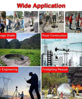 Wide application of Heavy Duty Confined Space Tripod Rescue Kit With Fall Protection And Industrial Lifting System in various environments.