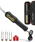 Badass 1500W Magnetic Induction Heater Kit For Loosening Rusted Bolts And Nuts With Rapid Heat Blast and Safe Zero Flame Setup with five heating rings.