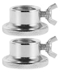 Two Pack Steel Barbell Collars And Dumbbell Clamps With Anti Slip Screw Locks, Easy Tightening For Weightlifting, Durable Fitness Gear, Safe Secure Fit