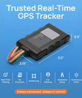 Keep Tight Tabs On Your Ride With This Hardwired Real Time Gps Tracker Using Reliable 4G Cellular Networks For Dead Nuts Accurate Location Tracking And Mobile App Dashboard Access, compact size, hardwired design.