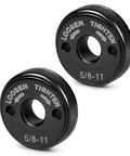 5/8-11 Inch Angle Grinder Flange Nut Set - 2 Pack Quick Release Locking Nuts