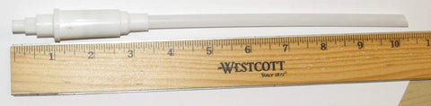 Genuine Part Pump Assembly For Soap And Lotion Dispenser Plastic Construction Unfinished Finish Replacement Kit next to ruler