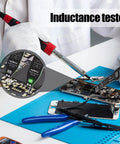 Inductance Tester For PCB And Motherboard Coils Must Have Quick Fault Detection Tool with precise measurements in use.