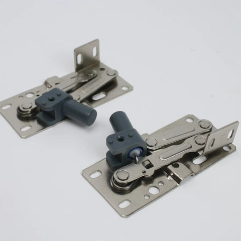 Soft Close Tip Out Hinges For Tray Doors With Self Closing Damper 45 Degree Hidden Pivot Tilt Opening Scissor Cabinet Hinges For Bathroom Vanity Kitchen Closet Bookcase Comes With Screws And Durable Steel Construction