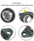 UCFL204 Pillow Block Bearing 20mm Bore Mounted Pillow Block Chrome Steel Bearings detail view