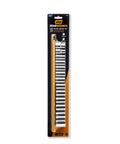 Thirteen Piece One Half Inch Drive Six Point Standard Metric Socket Set With 12mm Through 24mm Sockets Knurled Ends