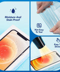 Straight Up Solid Heavy Duty Heat Shrink Wrap Bags 500 Pack 4x6 Inch Clear Film for sealing moisture-proof packaging.
