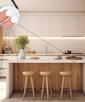 Premium Self Adhesive Felt Pads Keep Your Homebase Squeaky Clean And Scratch Free With No Drama on kitchen counter legs with wooden stools.