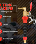 Dust Busting Water Spray Misting System For Cutting Machines And Angle Grinders Sprinkler Nozzle with switch and clamp