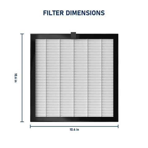 Two Pack G3 True HEPA Replacement Filter FXAP2W dimensions for AMEIFU G3 Sferf-30 Air Purifier VEWIOR A3 Tailulu HQZZ-260