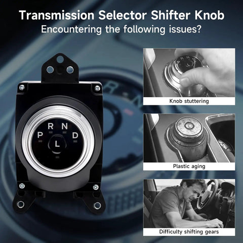 Ford Escape Automatic Transmission Shifter Knob Replacement for 2020-2022 showing quick installation and durable design.