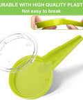 Handheld Seed Dispenser Tool 6 Pack Garden Seeder Sower With Five Dial Settings For Small Flower And Vegetable Seeds Light Green