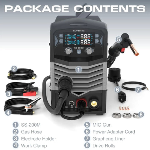 Professional 200 Amp Dual Voltage Mig Welder Workhorse Featuring Stick And Lift TIG Functions For Aluminum And Steel Heavy Hitter Multi Process Job Ready System