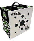 BOA Compression Archery Target For Compound Bows And Crossbows, 18 Inch Weatherproof Foam Block, white and black design