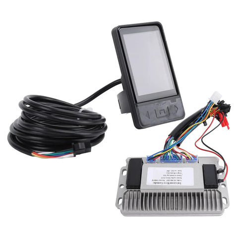 1000W 38A Electric Bike Brushless Motor Controller With TFT Screen And LCD Display 60V Compatible Easy Install