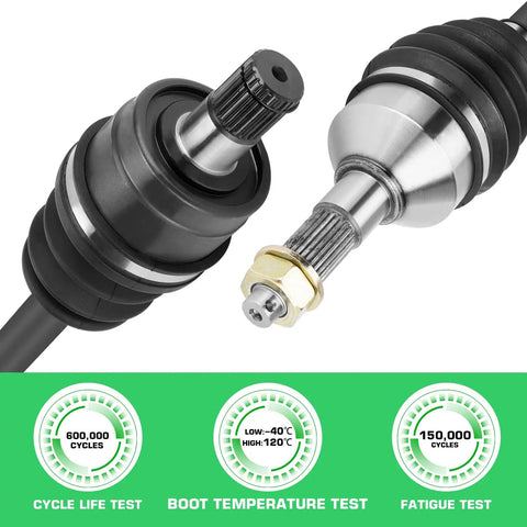 CV Axle Front Right For Kawasaki Teryx 800 And Teryx Four 800 2014 To 2023 Heavy Duty Beefed Up 4340 Chromoly Drive Half Shaft