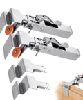 Adjustable Drawer Front Installation Clamps Featuring Hella Secure Grip and Quick Lock Design for Seamless Cabinet Panel Alignment